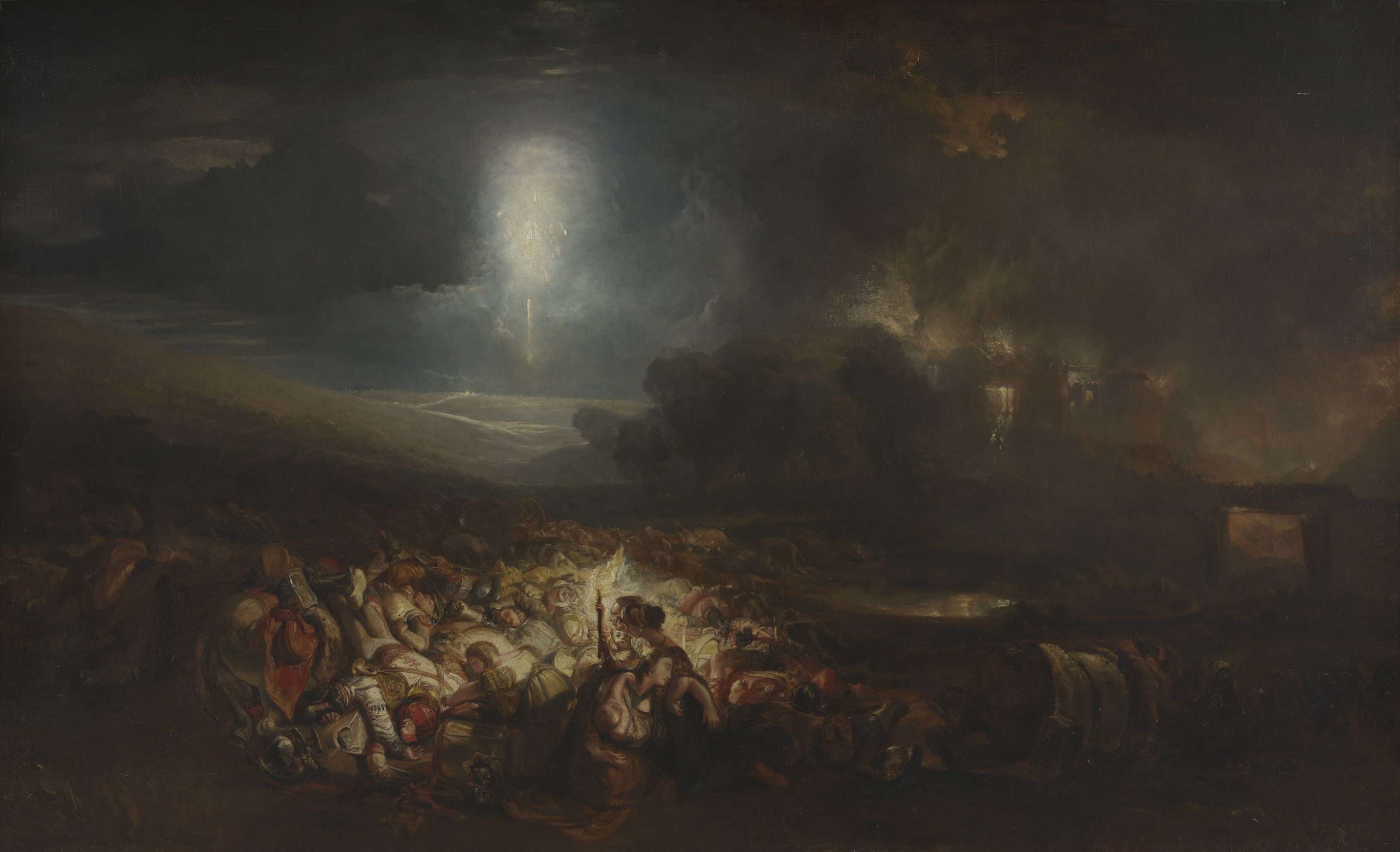 The Field of Waterloo by J. M. W. Turner, Tate N00500